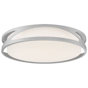 Lucia Large LED Flush Mount in Satin