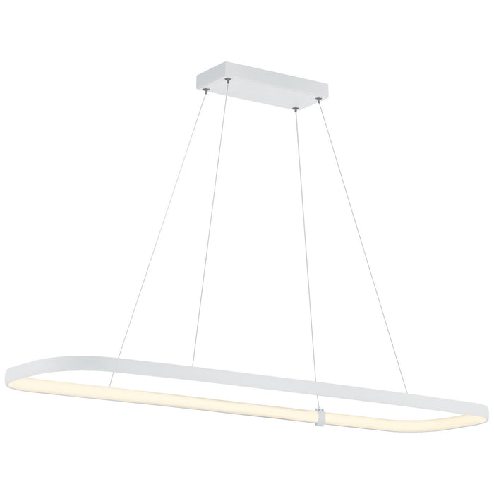 Ravello LED Pendant in Matte White - Lamps Expo