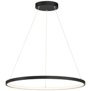 Anello 31.5" LED Pendant in Matte Black