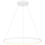 Anello 31.5" LED Pendant in Matte White
