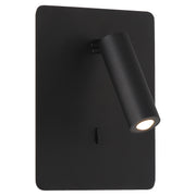 Villa LED Reading Light in Matte Black - Lamps Expo