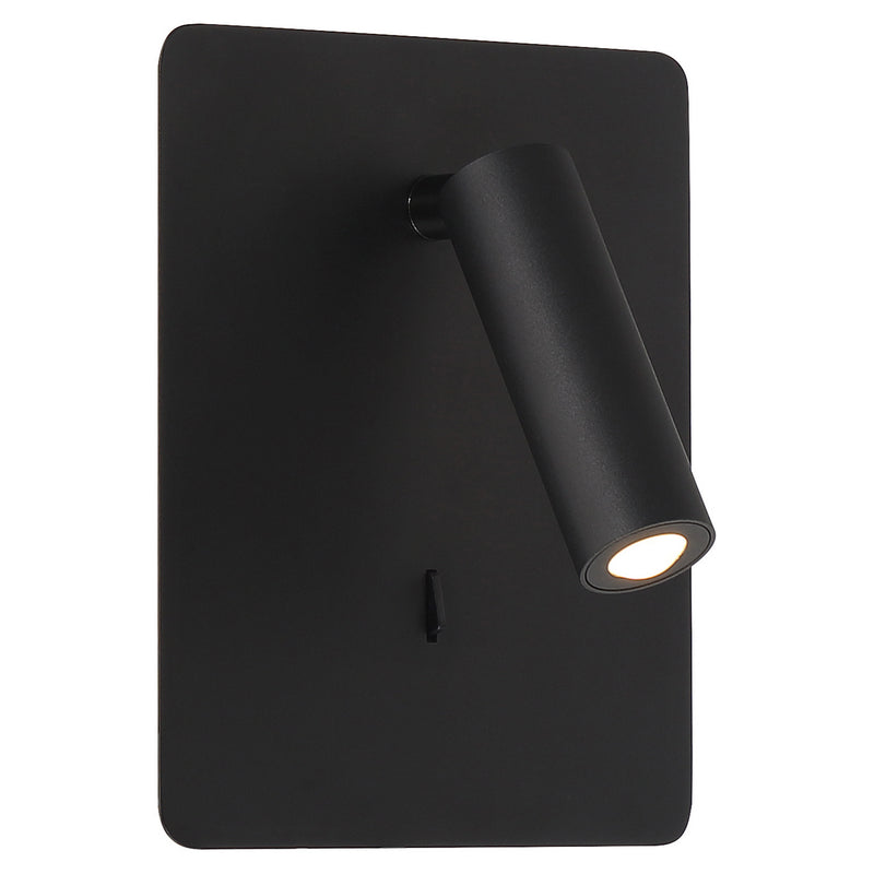 Villa LED Reading Light in Matte Black - Lamps Expo
