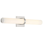 Escape 29" LED Bath Vanity Light in Brushed Steel