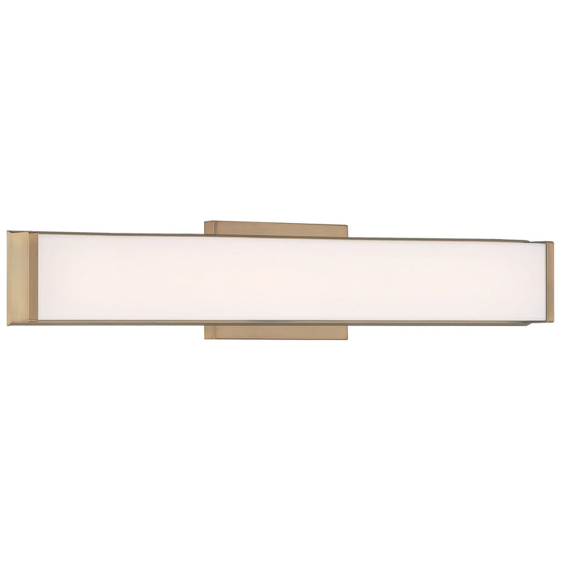 Citi 24.5" LED Bath Vanity Light in Antique Brushed Brass