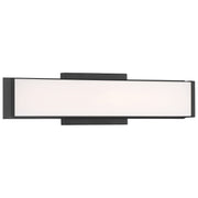 Citi 24.5" LED Bath Vanity Light in Matte Black
