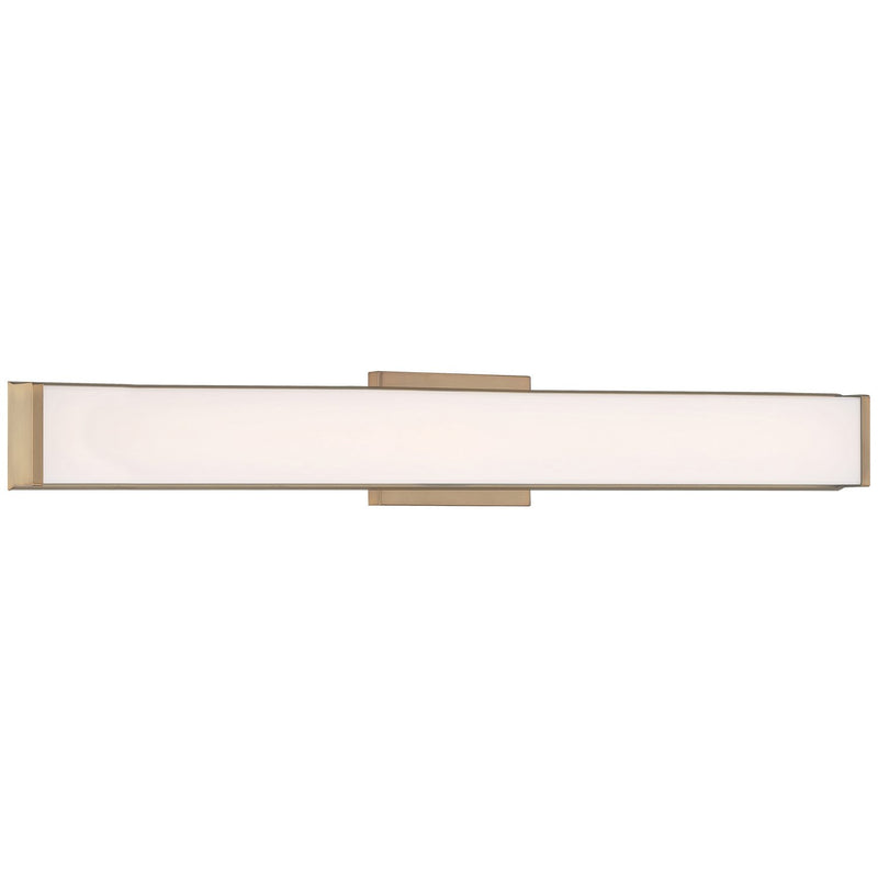 Citi 36.5" LED Bath Vanity Light in Antique Brushed Brass