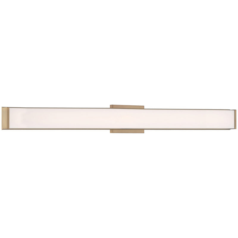 Citi 47.5" LED Bath Vanity Light in Antique Brushed Brass