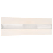 Netherton 18" LED Bath Vanity Light in Brushed Steel