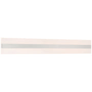 Netherton 36" LED Bath Vanity Light in Brushed Steel