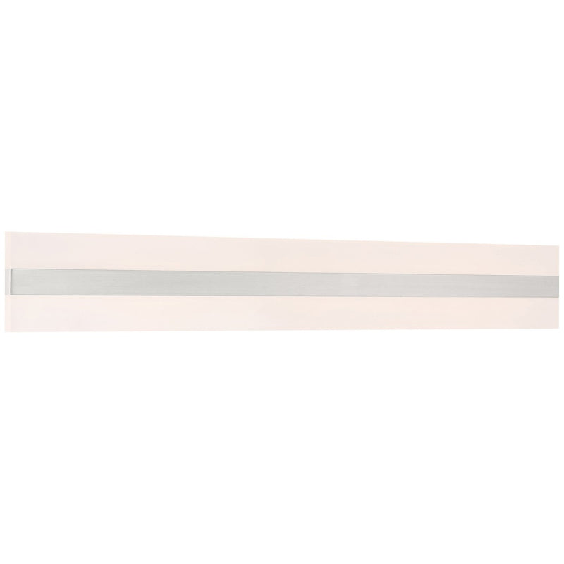 Netherton 36" LED Bath Vanity Light in Brushed Steel