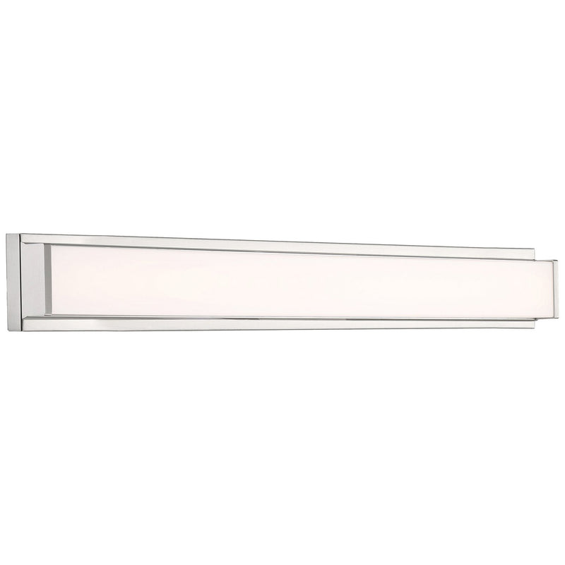 Citi II LED Bath Vanity Light in Brushed Steel