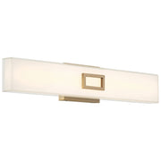 Restore 24.75" LED Bath Vanity Light in Antique Brushed Brass