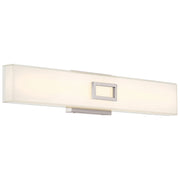 Restore 24.75" LED Bath Vanity Light in Brushed Steel
