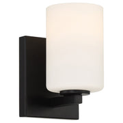 Sienna Bath Sconce in Matte Black