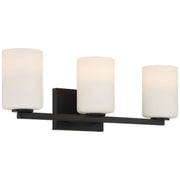 Sienna LED Vanity in Matte Black - Lamps Expo