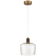 Port Nine Chardonnay Pendant in Antique Brushed Brass