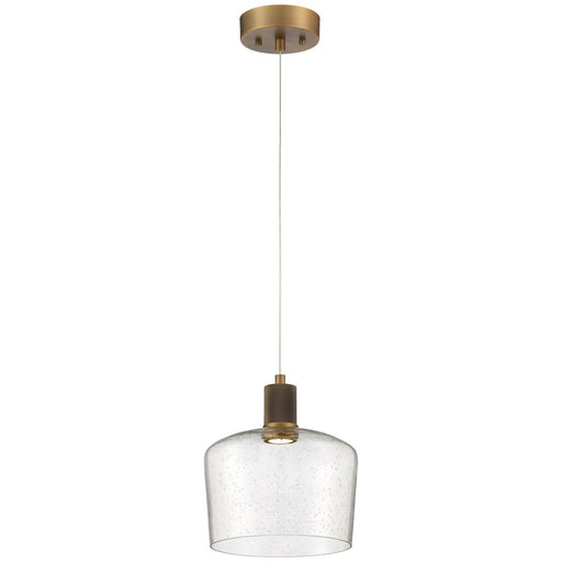 Port Nine Chardonnay Pendant in Antique Brushed Brass
