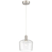 Port Nine Chardonnay Pendant in Brushed Steel