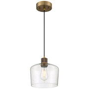 Port Nine Chardonnay Pendant in Antique Brushed Brass