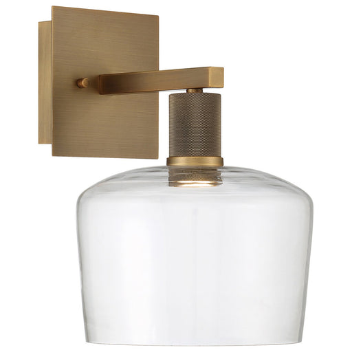Port Nine Chardonnay Wall Sconce in Antique Brushed Brass