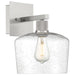Port Nine Chardonnay LED Wall Sconce in Brushed Steel - Lamps Expo