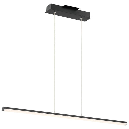 Float 36" LED Linear Pendant in Matte Black