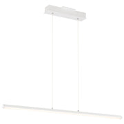 Float 36" LED Linear Pendant in Matte White