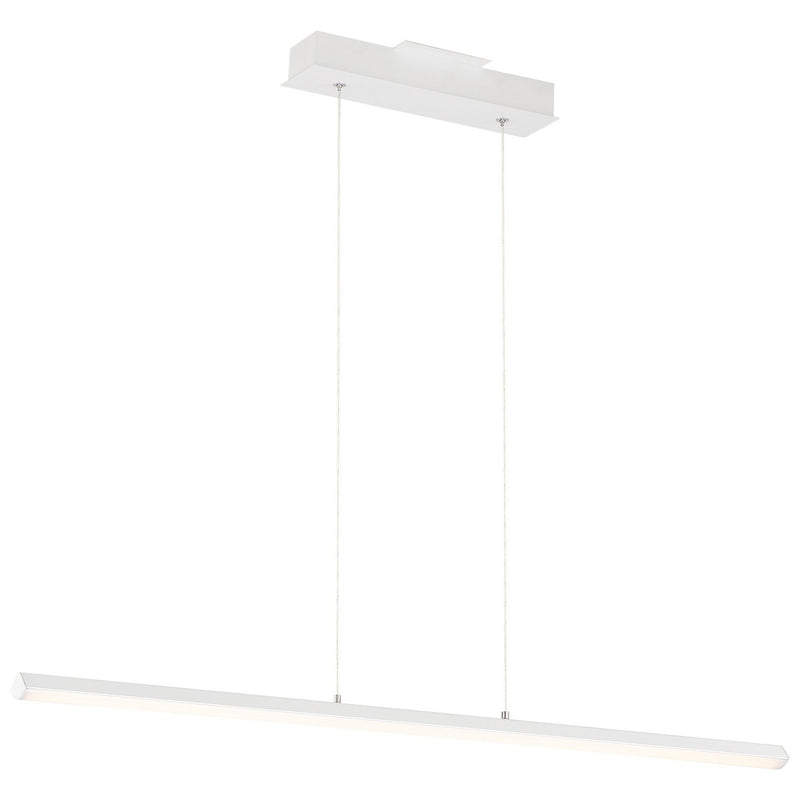 Float 48" LED Linear Pendant in Matte White