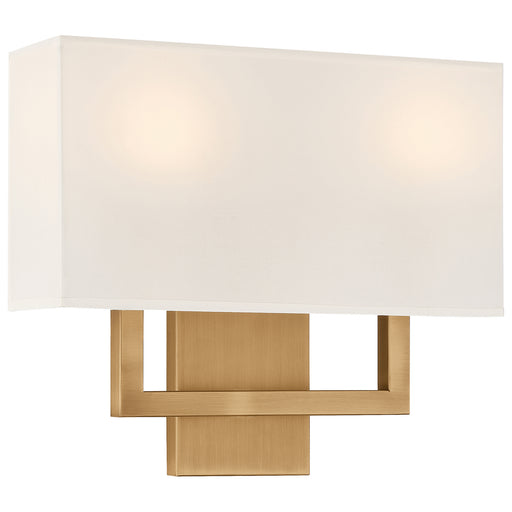 Mid Town LED Wall Sconce in Antique Brushed Brass