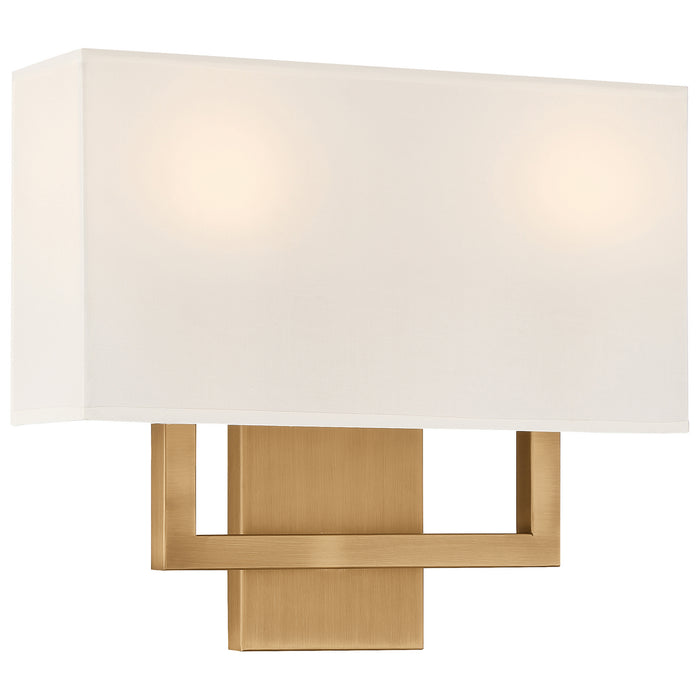 Mid Town LED Wall Sconce in Antique Brushed Brass