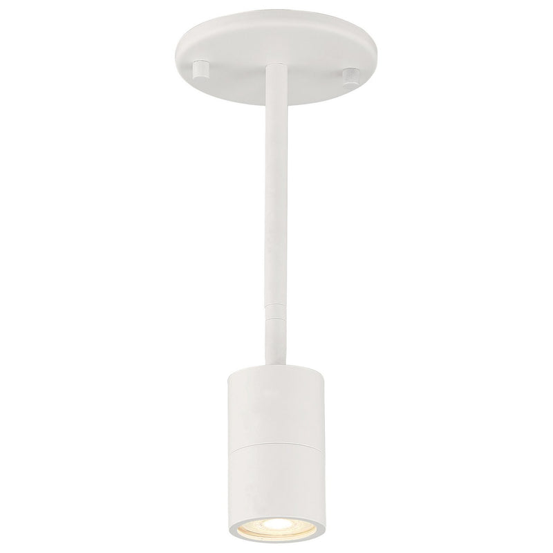 Cafe Dual Mount LED Semi-Flush Mount in Matte White