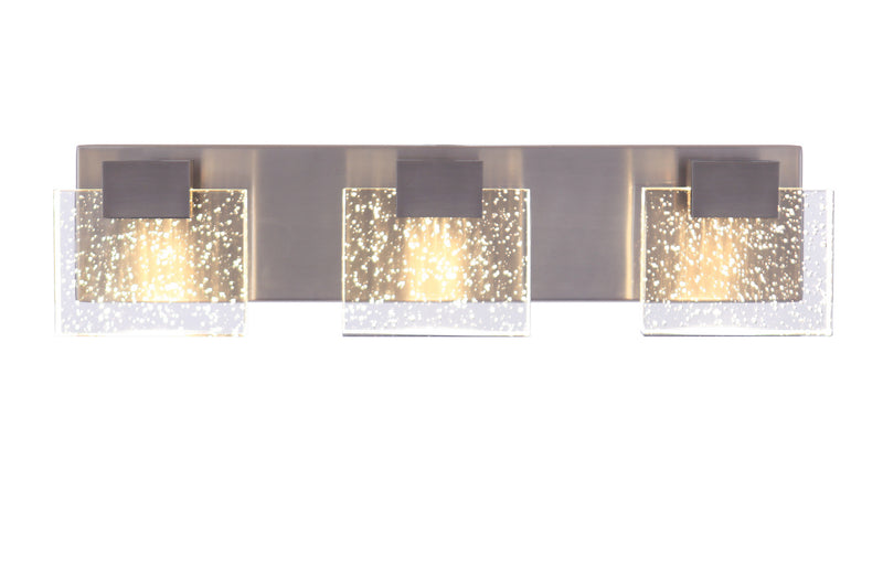 Alamere LED Vanity in Brushed Polished Nickel