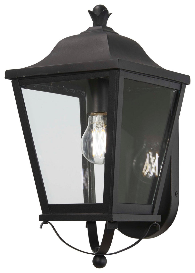 Savannah Outdoor Wall Lantern in Sand Coal
