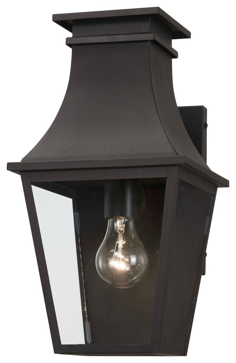 Gloucester Outdoor Wall Lantern in Sand Coal