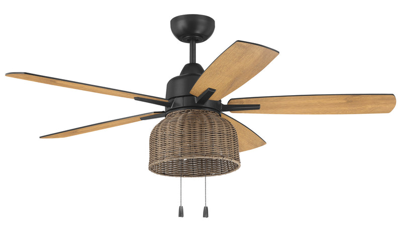 Woven 52" Ceiling Fan - Lamps Expo