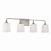 Presley 4-Light Vanity Fixture - Lamps Expo