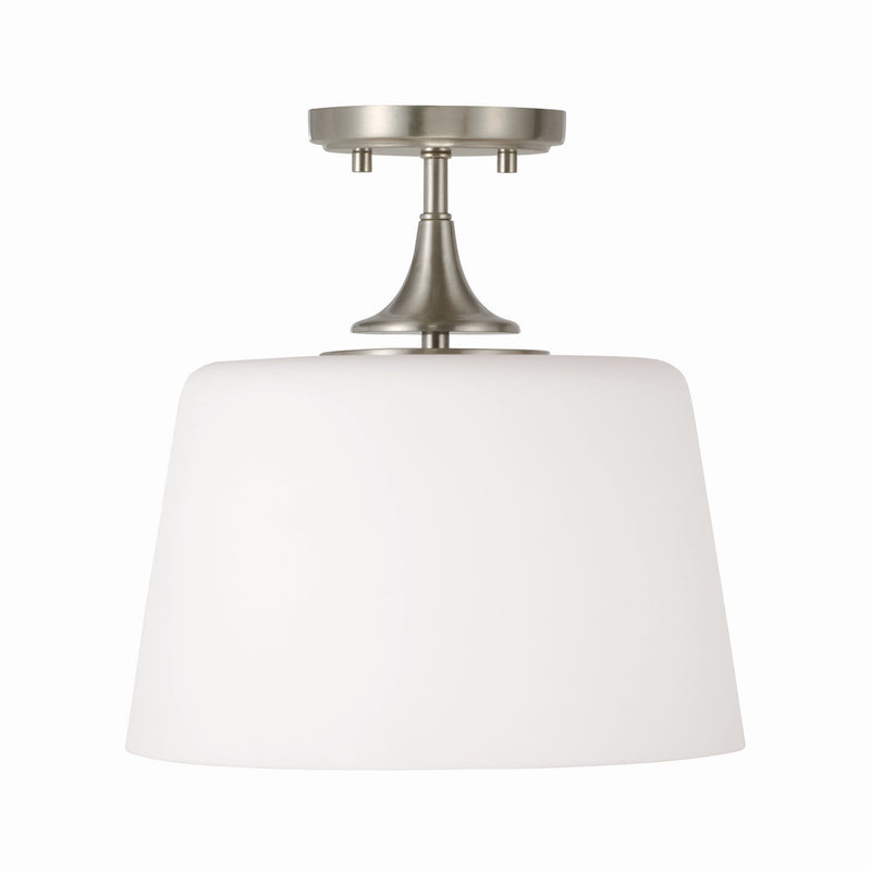 Presley 1-Light Semi-Flush Mount - Lamps Expo
