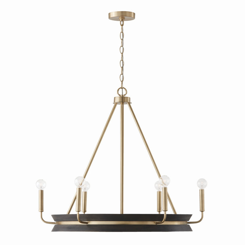 Finn 6-Light Chandelier - Lamps Expo