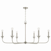 Presley 6-Light Chandelier - Lamps Expo