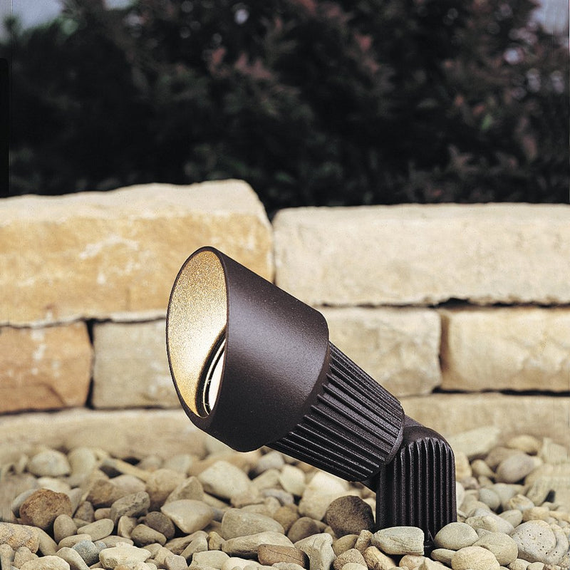 MR16 Accent Spotlight with Lamp in Textured Architectural Bronze