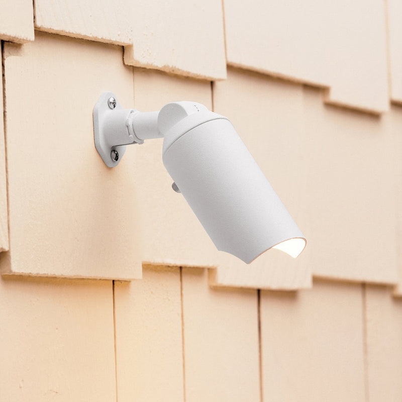 MR16 Landscape Downlight with Screen 5.88" in Textured White