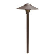 Dome Path and Spread Light 8.25" in Textured Architectural Bronze