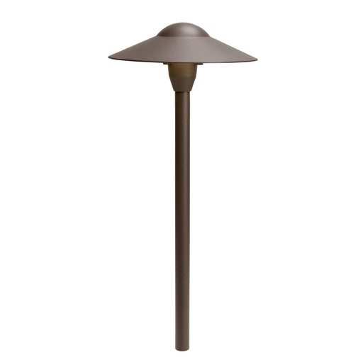 Dome Path and Spread Light 8.25" in Textured Architectural Bronze