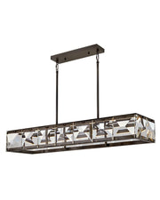 Jolie Linear Pendant in Black Oxide