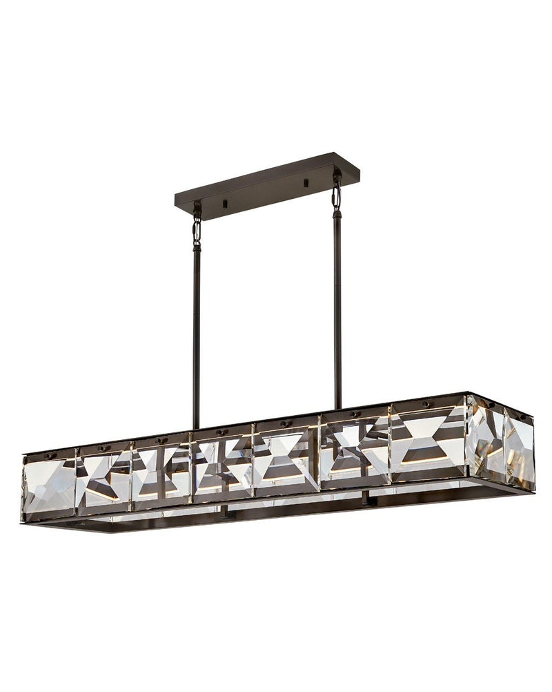 Jolie Linear Pendant in Black Oxide