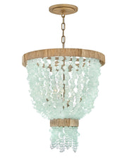Dune 4-Light Pendant in Burnished Gold
