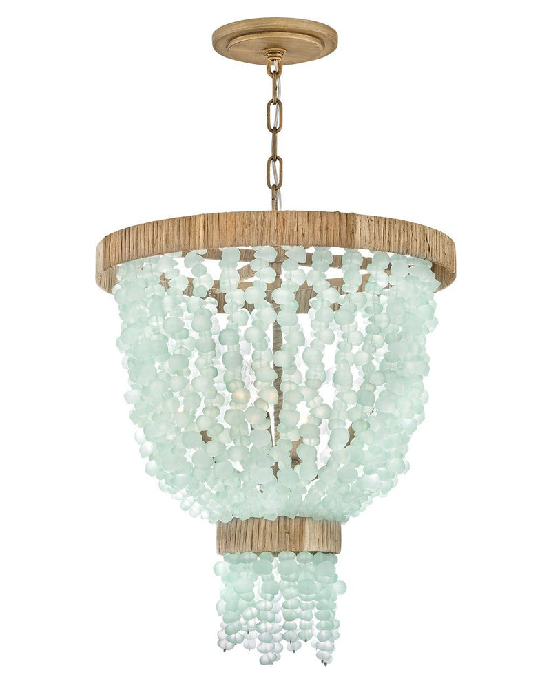 Dune 4-Light Pendant in Burnished Gold