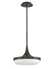 Elsa LED Convertible Pendant in Black Oxide