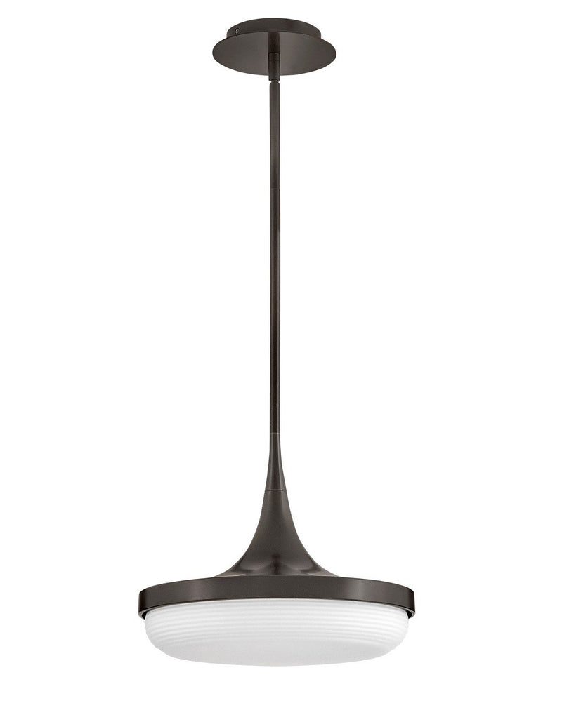 Elsa LED Convertible Pendant in Black Oxide