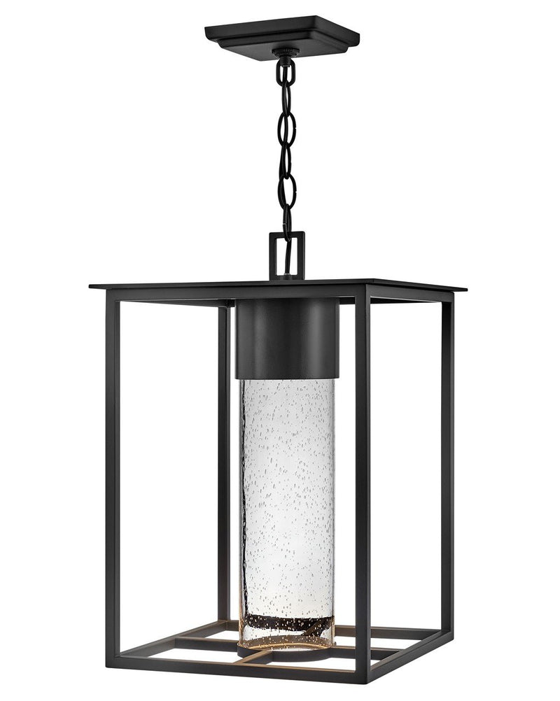 Coen Outdoor Hanging Lantern in Black
